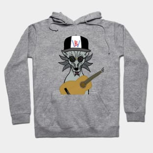 BussyWolves cool gray wolf guitarist Hoodie